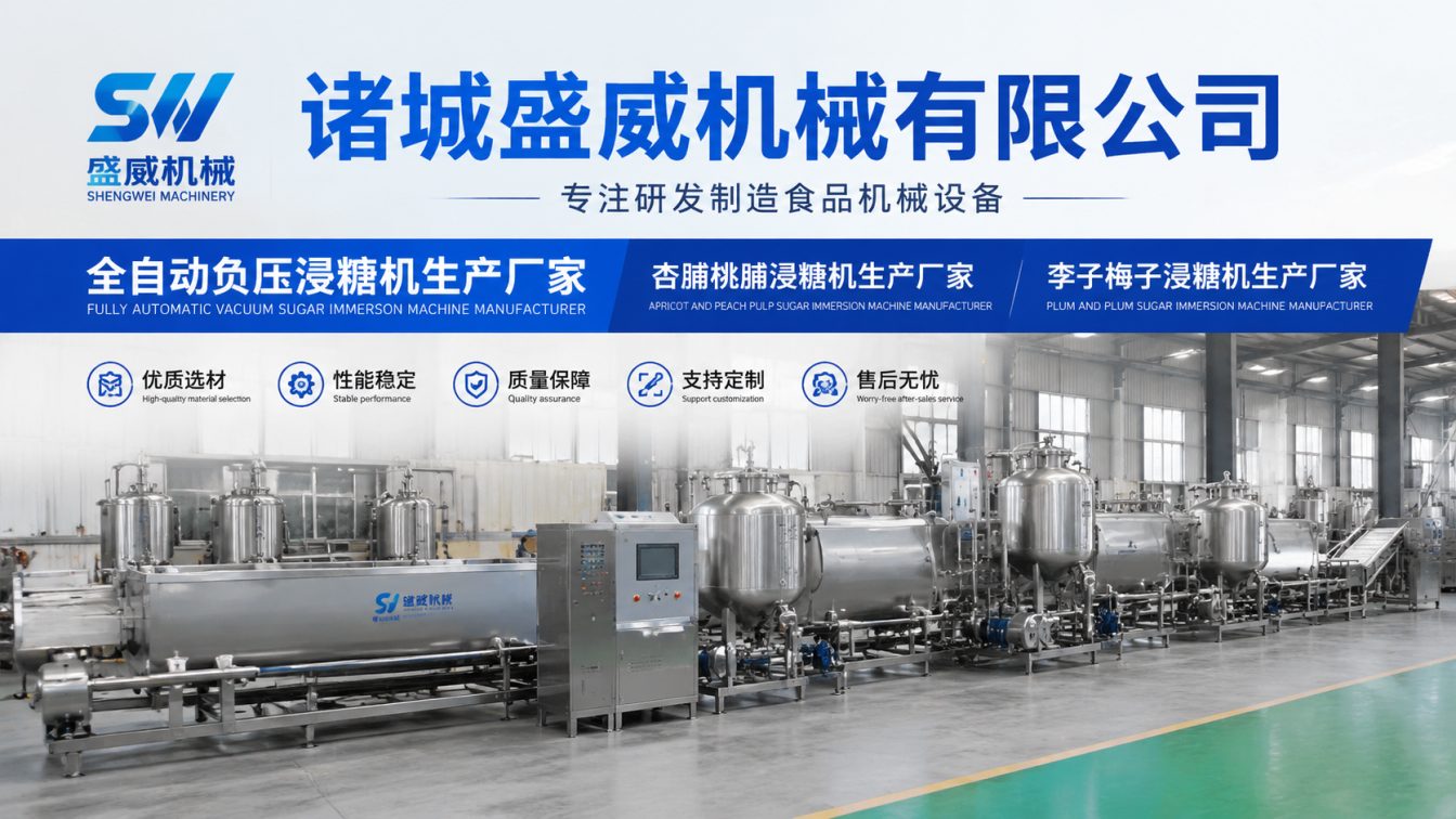 阿坝藏族羌族自治州为果脯加工提供负压浸糖方案